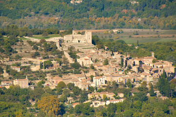 Obraz premium bonnieux im luberon in der Provence