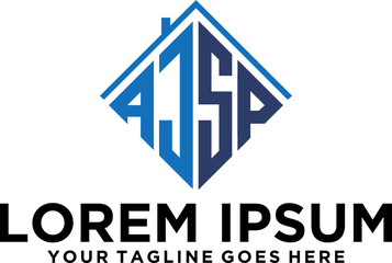 Property in AJSP letter logo