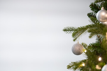 Weihnachtlicher Hintergrund mit Platzhalter.