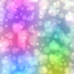 abstract background with bokeh