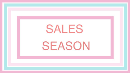 discount announcement sale season for shop
