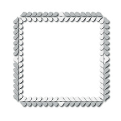 Frame, in the style of an ornament, Vector illustration eps 10, Art.	