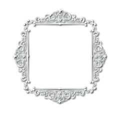 Frame, in the style of an ornament, Vector illustration eps 10, Art.	