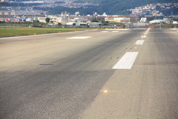 空港の滑走路