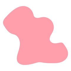 Simple Abstract Shape Element With Fun Color