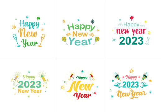 Happy New Year 2023 Text Effect