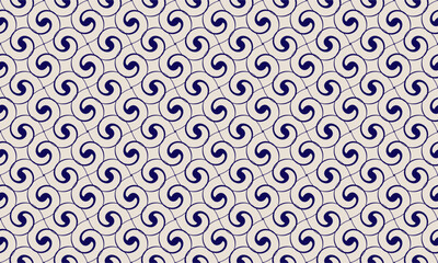 seamless pattern with circles and stripes