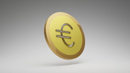 Euro 3D Icon