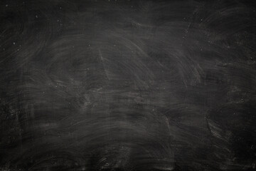 Chalk rubbed out on blackboard or chalkboard texture. clean school board for background or copy...