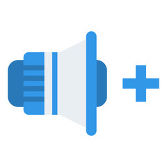 Fototapeta premium increase sound speaker audio icon