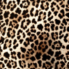 Seamless leopard pattern, abstract leopard texture.