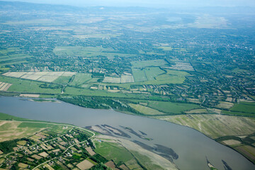 Rural Aerial View Of Georgia