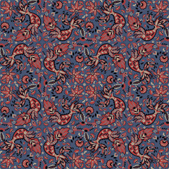 pattern. Pattern for textile design or fabrics. Fashionable delicate design
