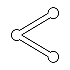 Share Icon in Line Style