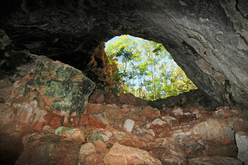 La grotte de Skotino près de Gouvès en Crète