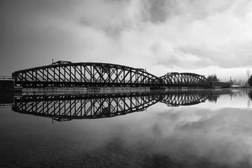 Photo sur Plexiglas Helix Bridge Bridge over the River