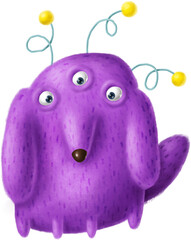 Monster illustration