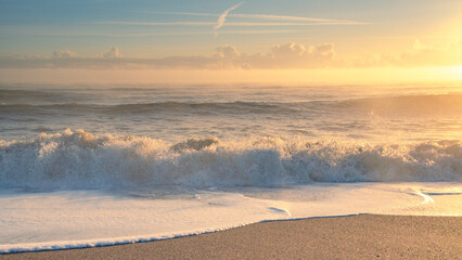 sunrise over the sea