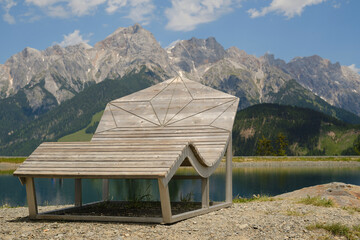 Prinzensee Bank in Maria Alm (&Ouml;sterreich)