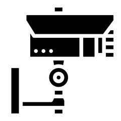cctv camera security safety icon