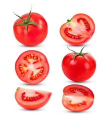 Tomato isolated on transparent png