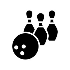 Bowling icon template