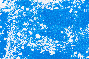 Fototapeta na wymiar acrylic paint texture background blue color