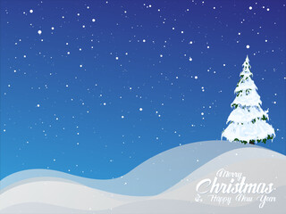 Simply Christmas Winter Snow Post Card