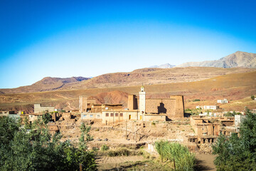 Col du Tichka moutain pass, high atlas mountains, morocco, north africa, mountains