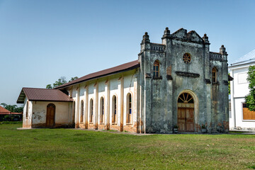Fototapeta premium Church in Nakhon Phanom, Thailand