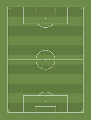 Soccer field. textured grass football © natrot