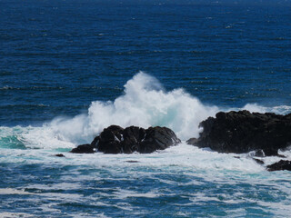 waves crashing on rocks
Punta Curiñanco - Los Rios