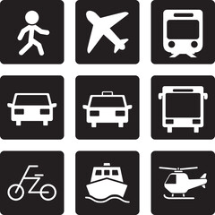 乗り物アイコン