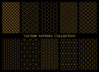 Abstract geometric pattern. Repeating seamless background vector illustration