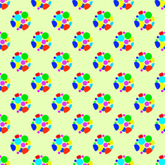 Modern abstract pattern, fashion style. Digital technology backdrop.