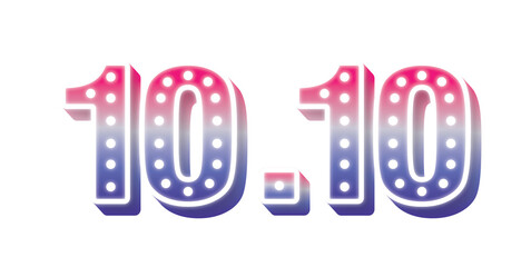 Sale 10.10 Pink Blue Bulb Light