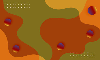 Colorful Abstract Memphis Background Shape Design Premium Vector