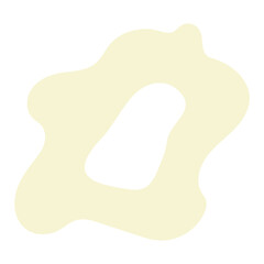 Simple Pastel Color Abstract Shape