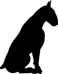 Dog Silhouette Pet Animal