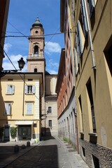 Street scene, Parma, Emilia-Romagna, Italy.