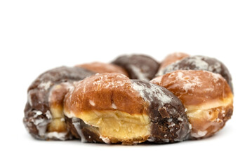 the double color curl donut