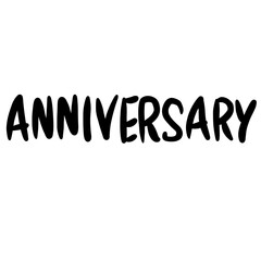 Lettering anniversary 