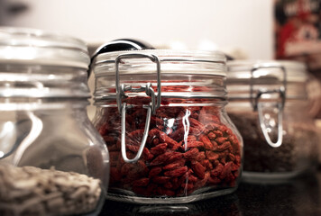 nice fresh spices stock photo