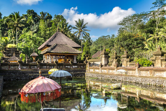 Pura Tirta Empul Temple On Bali