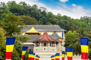 Temple of the tooth in Kandy