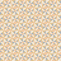 Obraz premium Monochrome abstract geometric texture. Stylish design in fashion style.