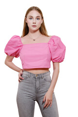 Obraz premium woman in blouse