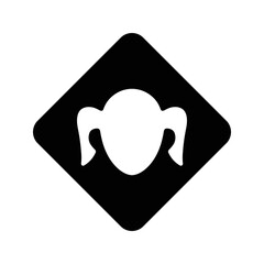 Along, with the avatar, the beauty icon. Simple vector using a white background