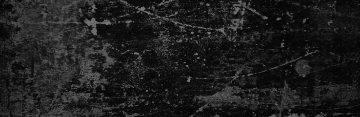 Dark Gray Distressed Grunge Texture for your design. abstract black backdrop concrete texture background banner pattern. Backdrop dark paper texture grungy background with space for text or image.