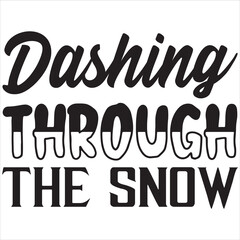 Dashing through the snow